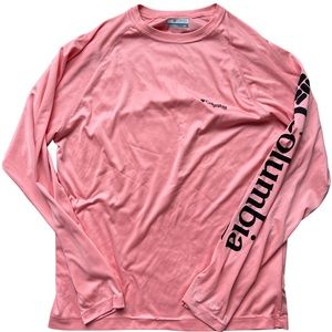 Salmon Pink Columbia Long Sleeve